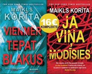 Maikla Korītas grāmatu komplekts par 16 EUR!