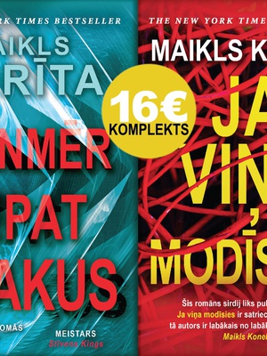 Maikla Korītas grāmatu komplekts par 16 EUR!  Hover